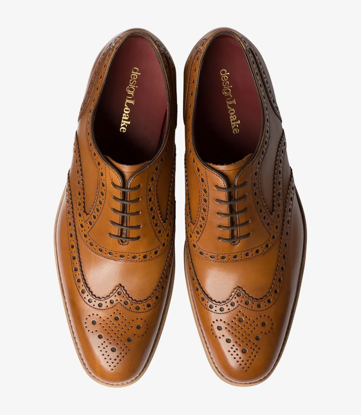 Loake Goodyear Welted Shoes|Our Bestsellers*Kerridge Tan