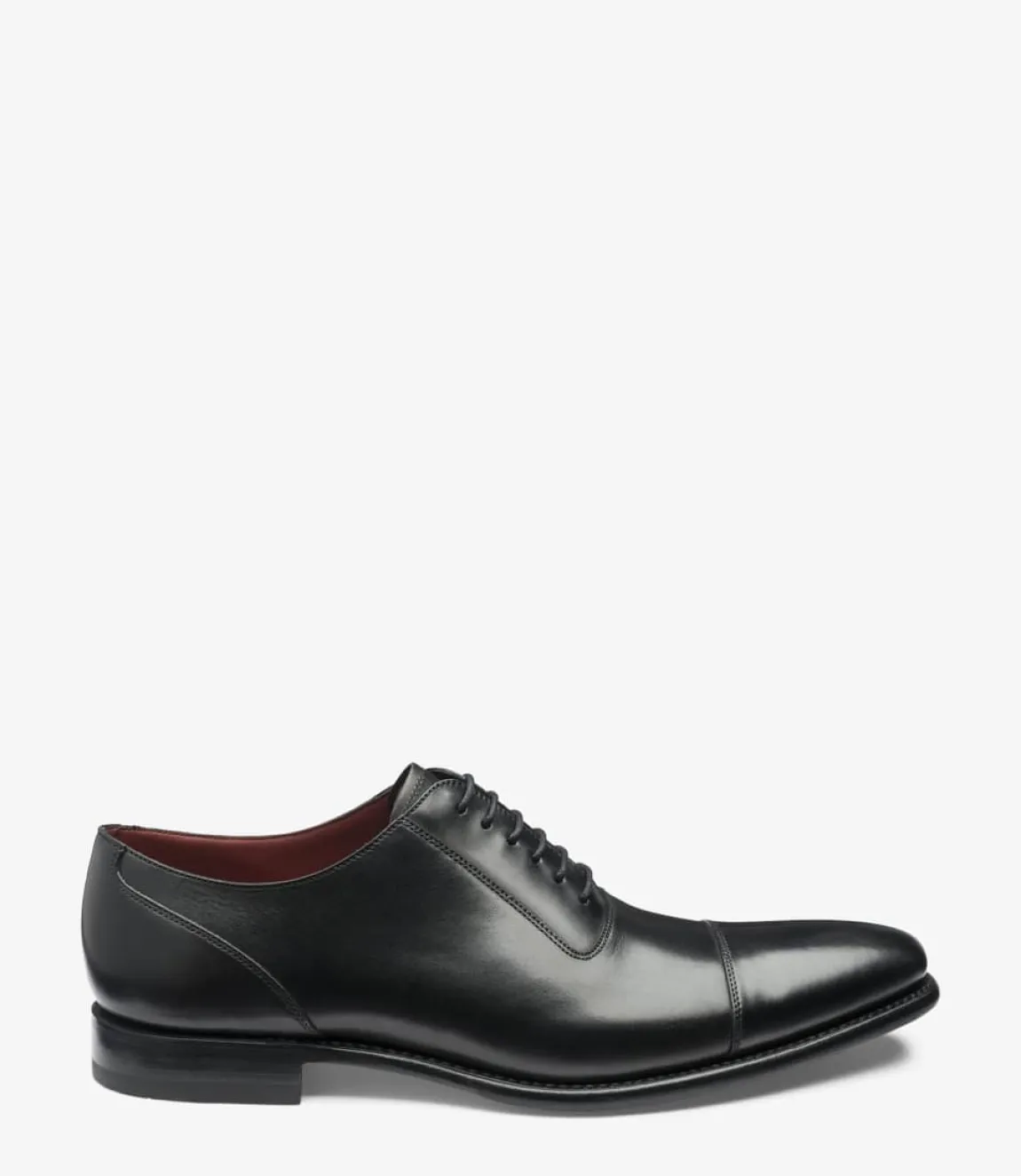 Loake Goodyear Welted Shoes|Toe Caps*Larch Black