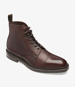 Loake Country Shoes|Made in England*Roehampton Oxblood Grain